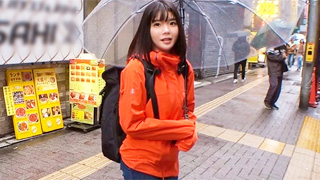 ナンパ IN 幡ヶ谷！ボーイッシュなのに隠れ爆乳の美少女が体を震...